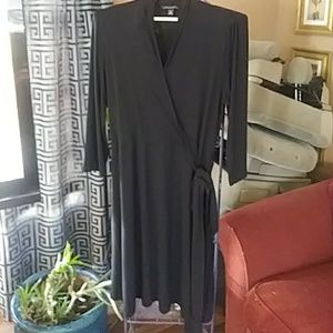 Banana Republic black Gemma Wrap dress